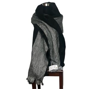 Shupaca Alpaca Wool Reversible Scarf Blanket Shawl Throw NEW w/ Tags Soft 82x25